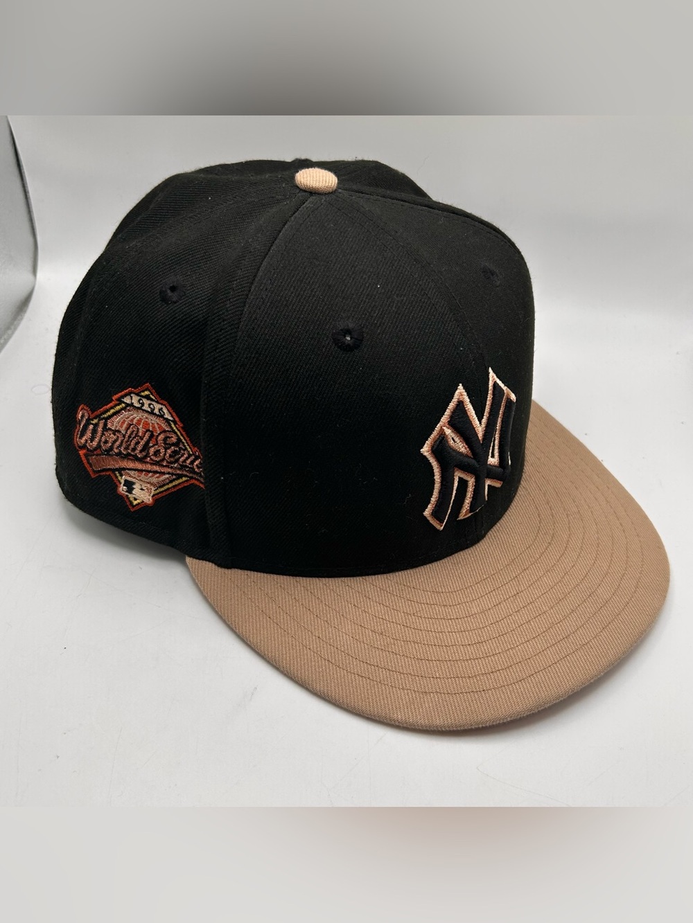 New York Yankees New Era 1996 World Series Cooperstown Fitted Hat Size 8